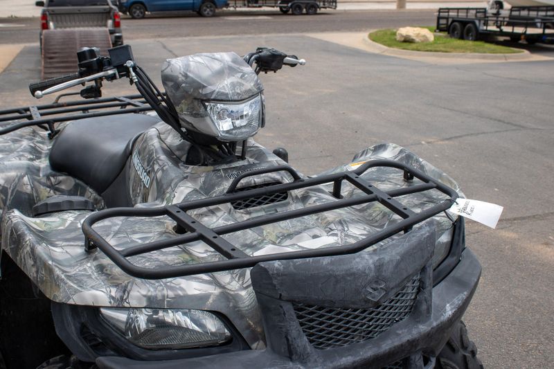 USED 2015 SUZUKI KINGQUAD 750AXI POWER STEERING CAMO Image 11