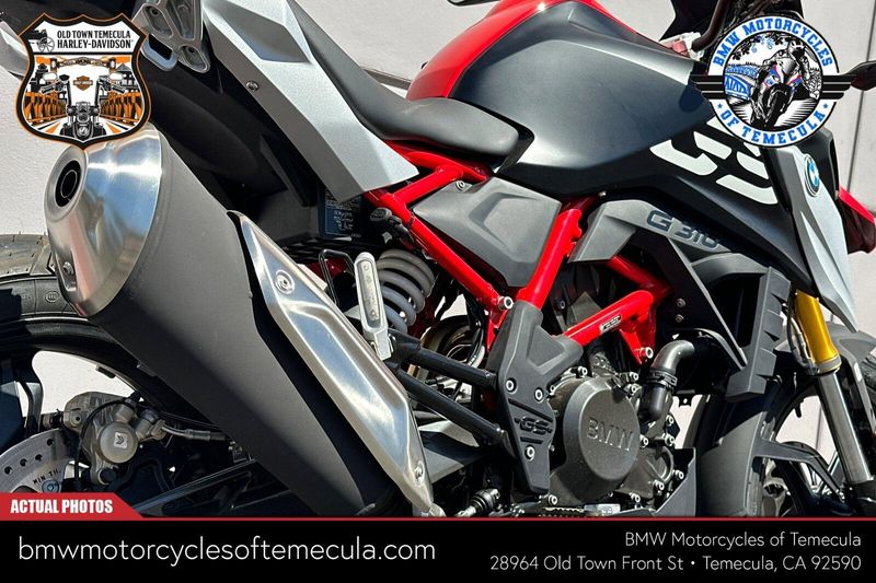 2024 BMW G 310 GS in a RACING RED exterior color. BMW Motorcycles of Temecula – Southern California (951) 506-6903 bmwmotorcyclesoftemecula.com 
