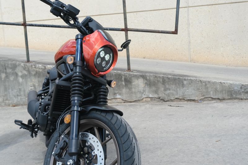 2025 Honda REBEL 1100 DCT SE FLARE ORANGE METALLIC Image 24