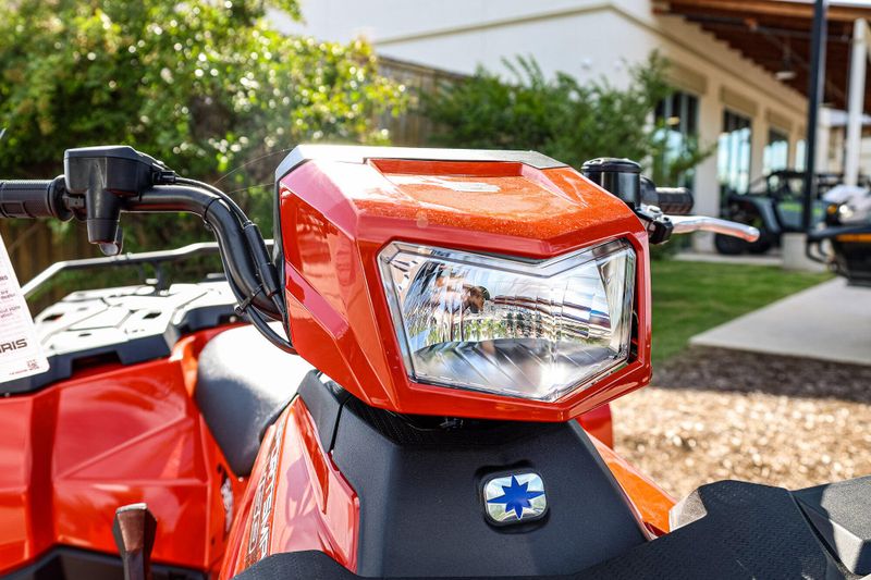 New 2025 Polaris SPORTSMAN 450 HO EPS  ORANGE RUST Image 7