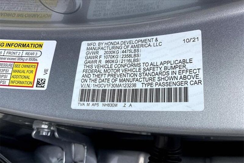Used 2021 Honda Accord SportImage 33