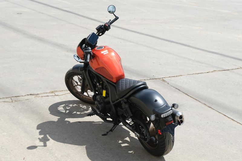 2025 Honda REBEL 1100 DCT SE FLARE ORANGE METALLIC Image 6