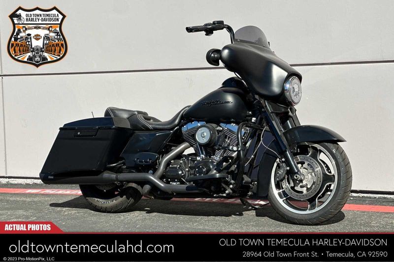 2010 Harley-Davidson Street Glide in a BLACK DENIM exterior color. BMW Motorcycles of Temecula – Southern California (951) 506-6903 bmwmotorcyclesoftemecula.com 