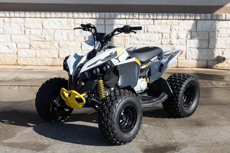 2025 Can-Am RENEGADE 110 EFI CATALYST GRAY AND NEO YELLOWImage 7