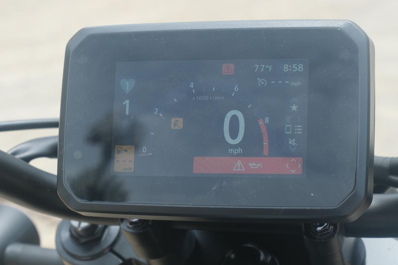 2025 Honda REBEL 1100 MATTE BLACK METALLIC Image 11