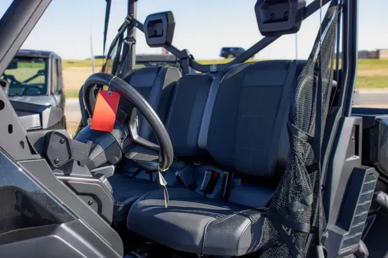 NEW 2026 CAN-AM DEFENDER XT HD11 WITH 1025 INCH TOUCHSCREEN  in a STEALTH BLACK exterior color. Family PowerSports (877) 886-1997 familypowersports.com