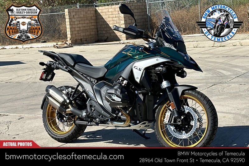 2024 BMW R 1300 GS in a AURELIUS GREEN METALLIC exterior color. BMW Motorcycles of Temecula – Southern California (951) 506-6903 bmwmotorcyclesoftemecula.com 