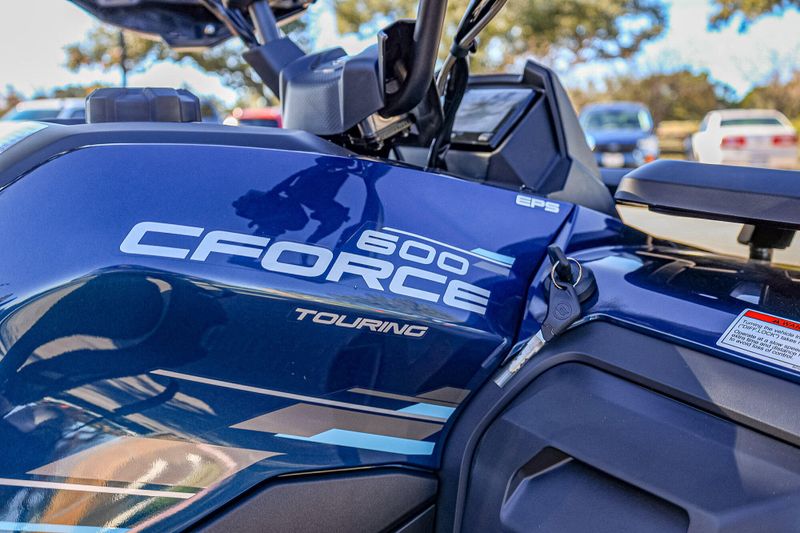 2025 CFMOTO CFORCE 600 TOURING TWILIGHT BLUE Image 7