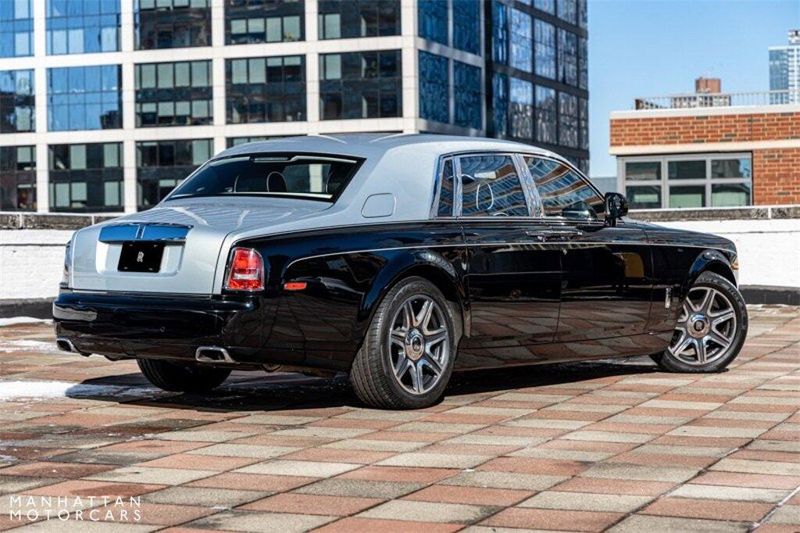 2017 Rolls-Royce Phantom Manhattan Edition in a Black exterior color and Black with Artic White accents finterior. Lotus Manhattan 347-395-5714 lotusmanhattan.com 