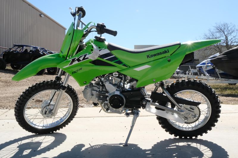 2025 Kawasaki KLX110R LIME GREENImage 14