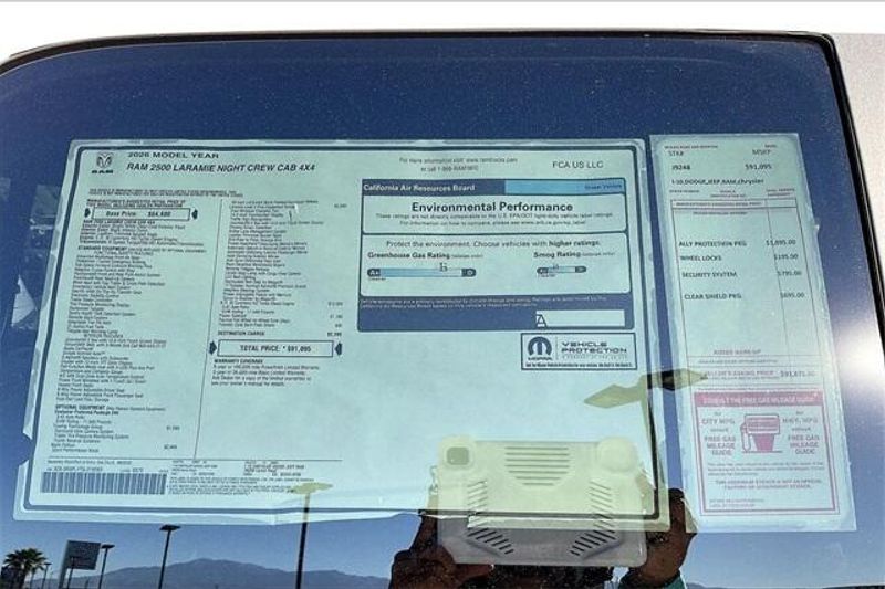 New 2026 RAM 2500 Laramie Crew Cab 4x4 6