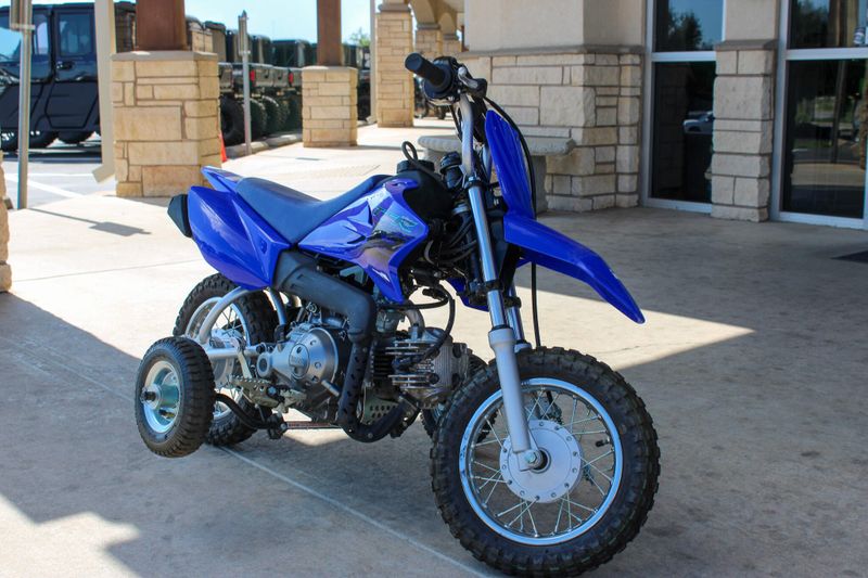 Used 2024 Yamaha TTR50E BLUE Image 4