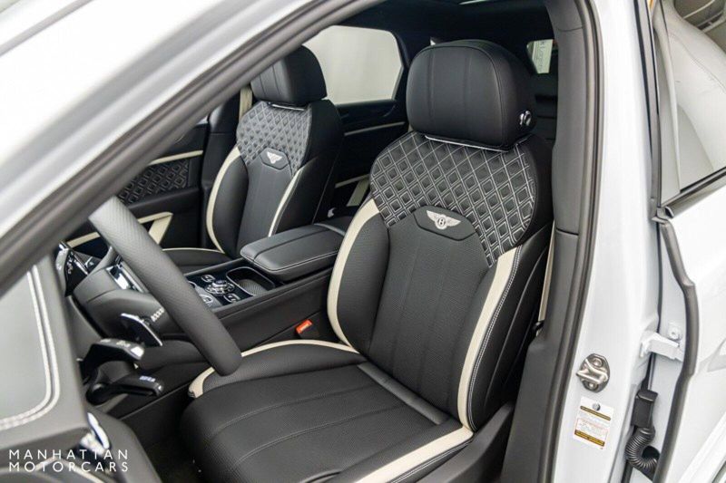 2023 Bentley Bentayga Speed in a Ice Metallic exterior color and Lineninterior. Lotus Manhattan 347-395-5714 lotusmanhattan.com 