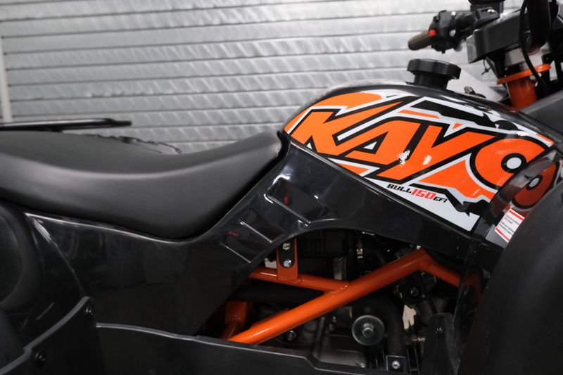 2025 KAYO BULL150 EFI  METALLIC BLACK  in a METALLIC BLACK exterior color. Family PowerSports (877) 886-1997 familypowersports.com 