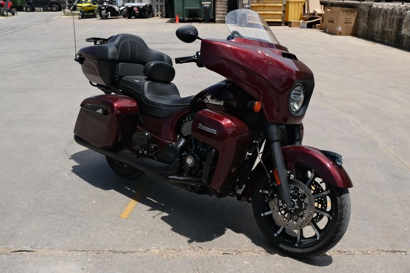 Used 2024 Indian Motorcycle ROADMASTER DARK HORSE MAROON METALLIC Image 1