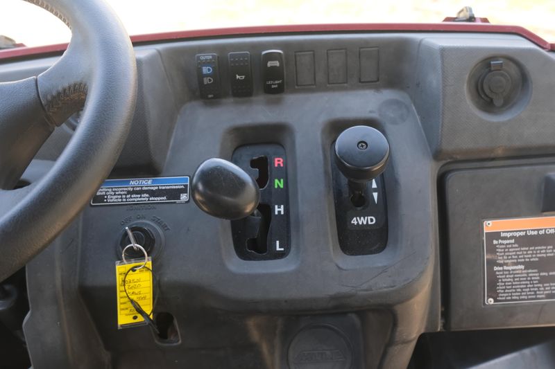 2020 Kawasaki MULE SX 4X4 XC FI DARK ROYAL RED Image 14