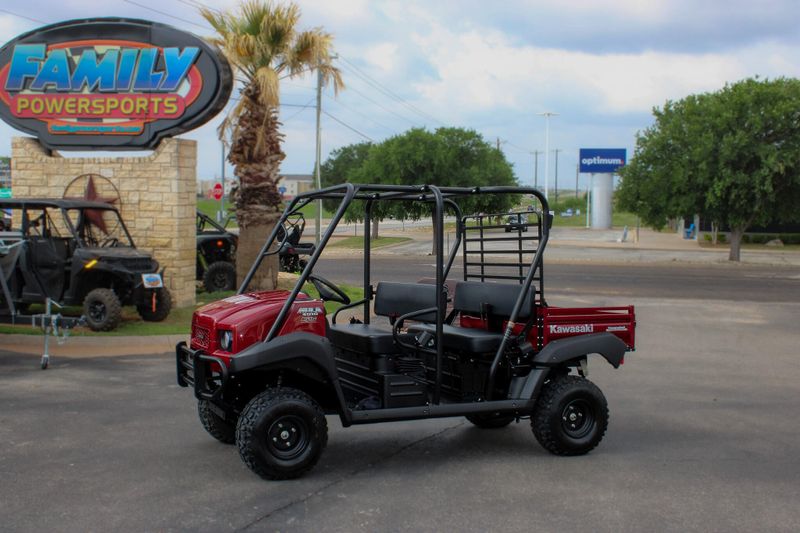 2025 Kawasaki MULE 4010 TRANS4X4 DARK ROYAL RED Image 1