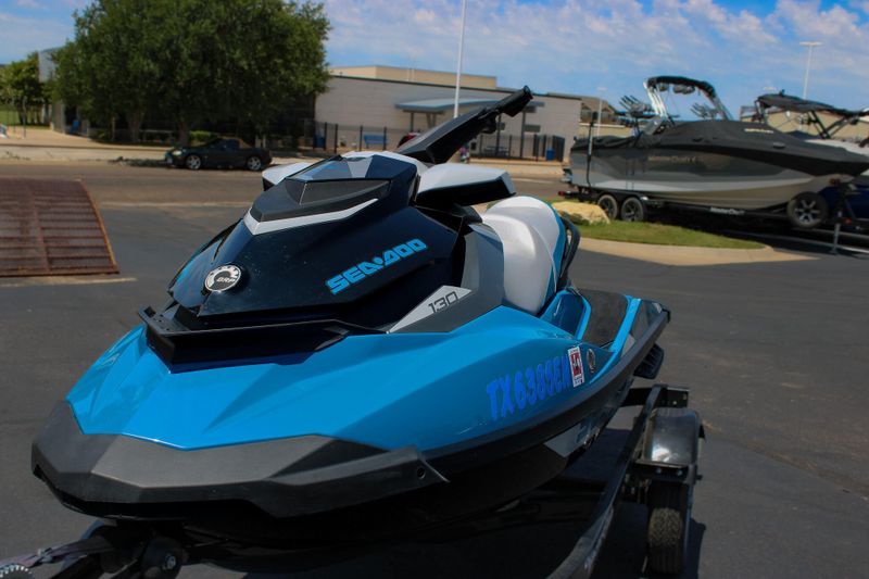 2019 SEADOO GTI SE 130 BLUE SILVER Image 5