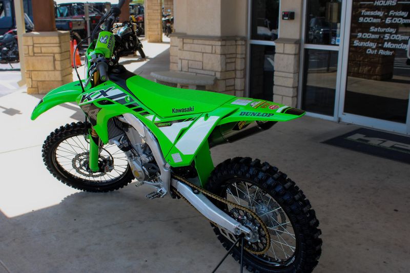 2025 Kawasaki KX450SR LIME GREEN Image 12