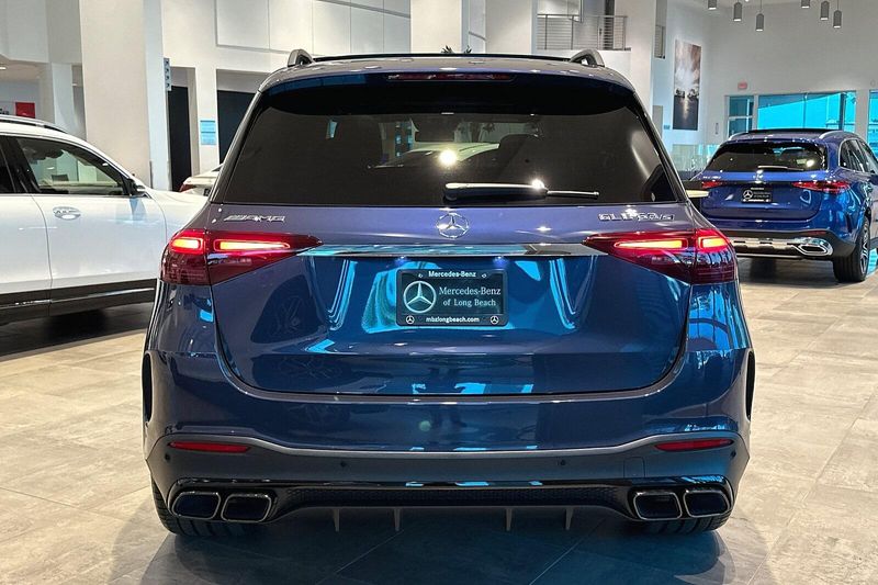 2024 Mercedes-Benz GLE-Class GLEGLE 63 S AMG in a TWILIGHT BLUE exterior color and BROWN/BLACKinterior. SHELLY AUTOMOTIVE shellyautomotive.com 