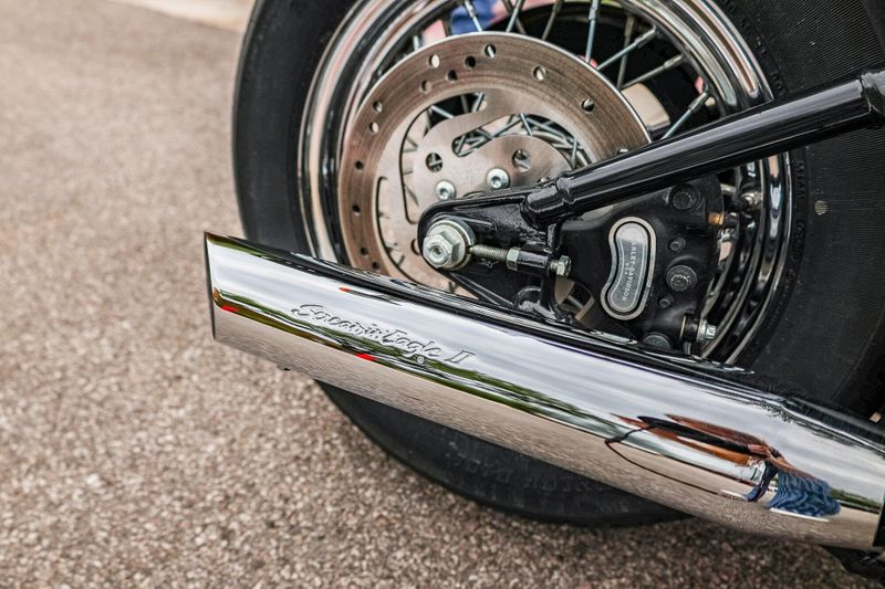 2004 HARLEY SOFTAIL STANDARD  BLACK Image 10