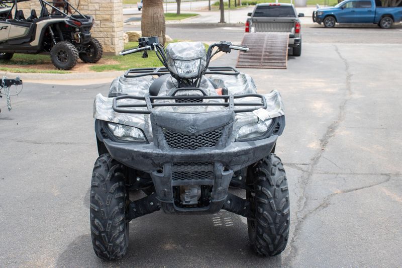 USED 2015 SUZUKI KINGQUAD 750AXI POWER STEERING CAMO Image 9