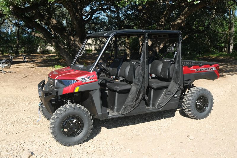 2025 Polaris RANGER CREW XP 1000 PREMIUM SUNSET RED Image 8