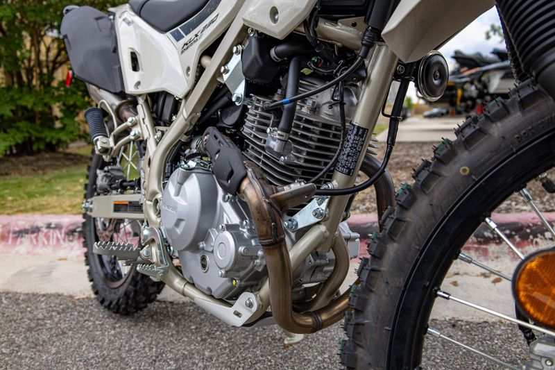 New 2026 Kawasaki KLX230 S ABS  WHITISH BEIGE Image 5
