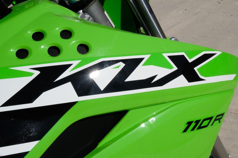 2025 Kawasaki KLX110R LIME GREENImage 13