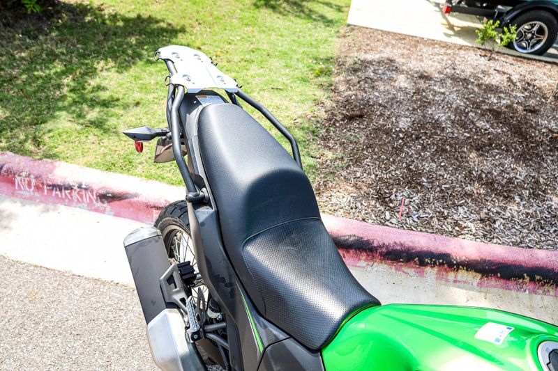 2025 Kawasaki VERSYSX 300  CANDY LIME GREEN AND METALLIC FLAT SPARK BLACK Image 13