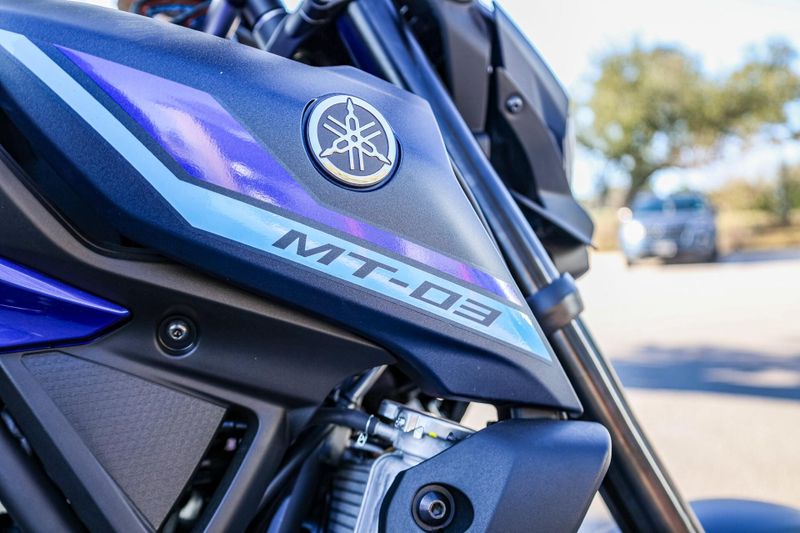 2025 Yamaha MT03 TEAM BLUE Image 16