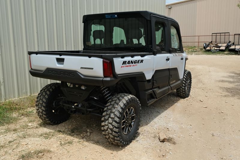 New 2025 Polaris RANGER CREW XD 1500 NORTHSTAR EDITION ULTIMATE GHOST WHITE METALLIC SMOKE Image 3