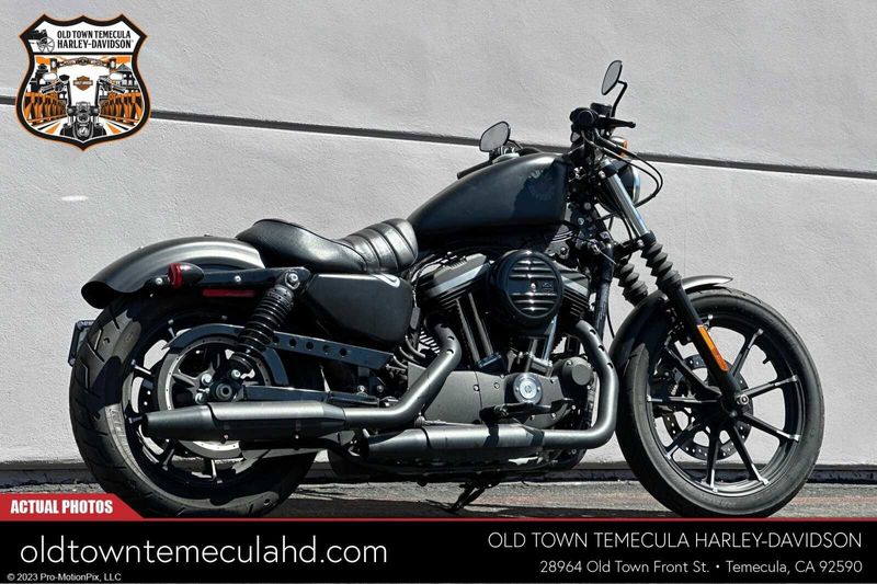 2022 Harley-Davidson Sportster in a BLACK DENIM exterior color. BMW Motorcycles of Temecula – Southern California (951) 506-6903 bmwmotorcyclesoftemecula.com 