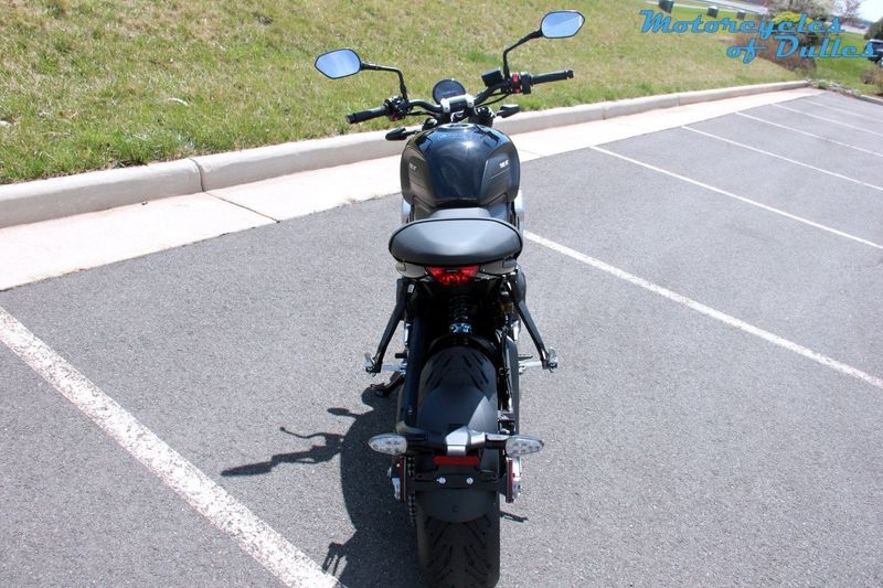 2023 Triumph Trident in a Sapphire Black exterior color. Motorcycles of Dulles 571.934.4450 motorcyclesofdulles.com 