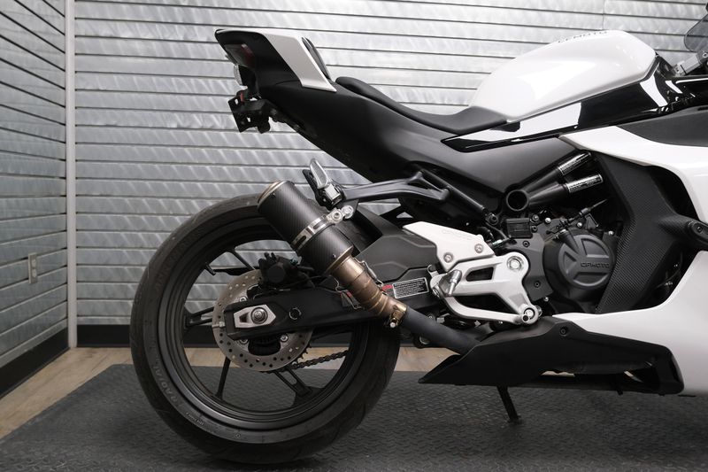 2024 CFMOTO 450SS NEBULA WHITEImage 14