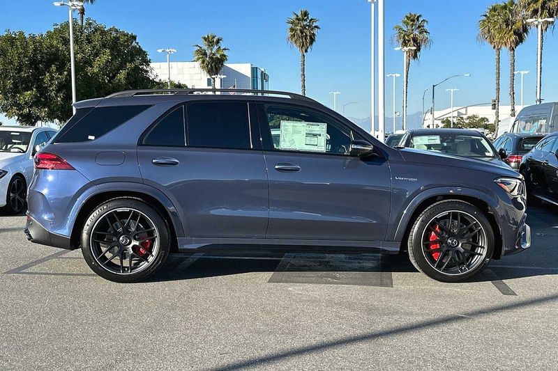 2024 Mercedes-Benz GLE-Class GLEGLE 63 S AMG in a TWILIGHT BLUE exterior color and AMG BAHIA BROWNinterior. SHELLY AUTOMOTIVE shellyautomotive.com 