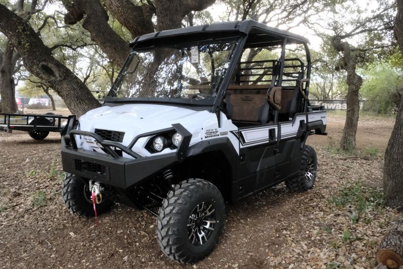 2025 Kawasaki MULE PROFXT 1000 PLATINUM RANCH EDITION METALLIC STARDUST WHITEImage 7