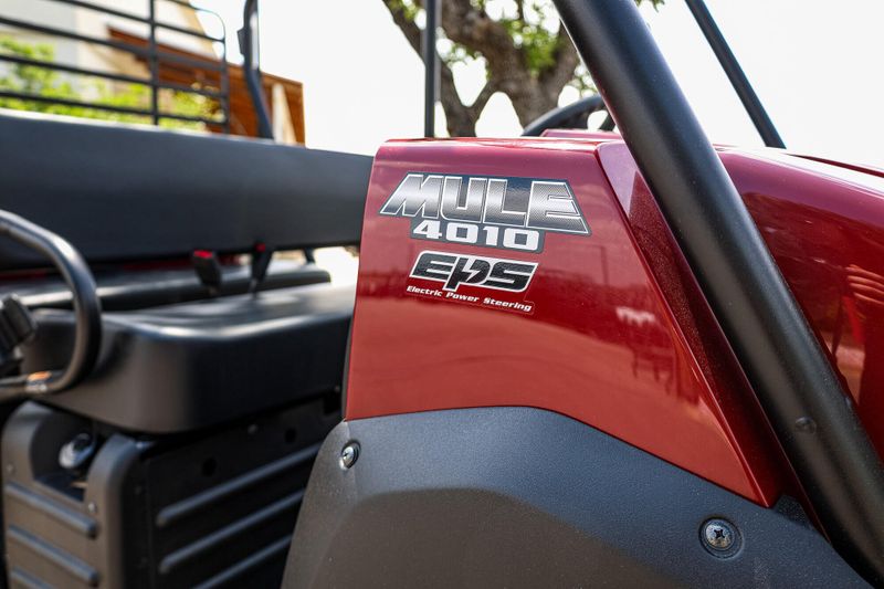 2026 Kawasaki MULE 4010 TRANS4X4   DARK ROYAL RED Image 3