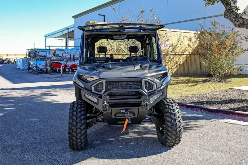 2025 Polaris RANGER CREW XD 1500 NORTHSTAR EDITION ULTIMATE TITANIUM METALLIC GLOSS Image 4
