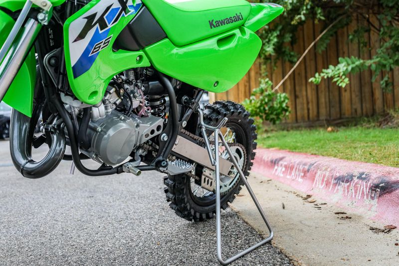 New 2026 Kawasaki KX 65  LIME GREEN Image 16