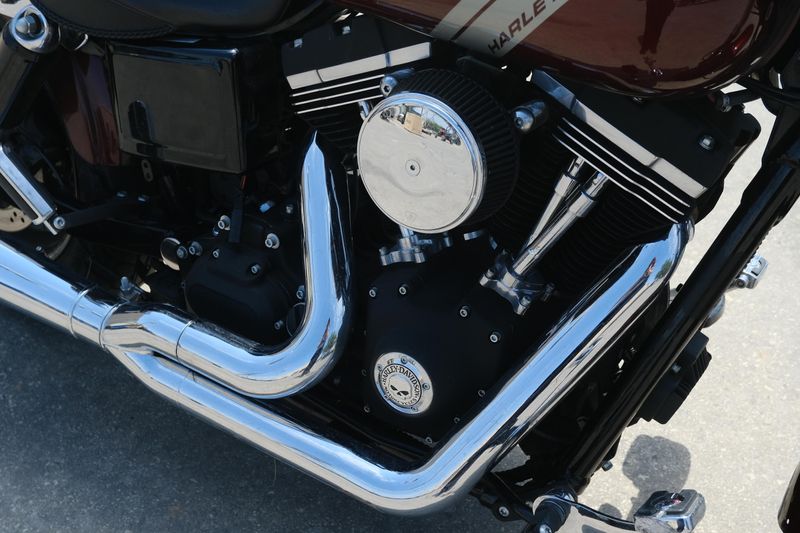 Used 2015 HARLEY DYNA FAT BOB MAROON Image 14