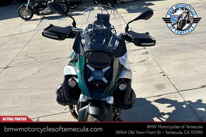 2024 BMW R 1300 GS in a AURELIUS GREEN METALLIC exterior color. BMW Motorcycles of Temecula – Southern California (951) 506-6903 bmwmotorcyclesoftemecula.com 