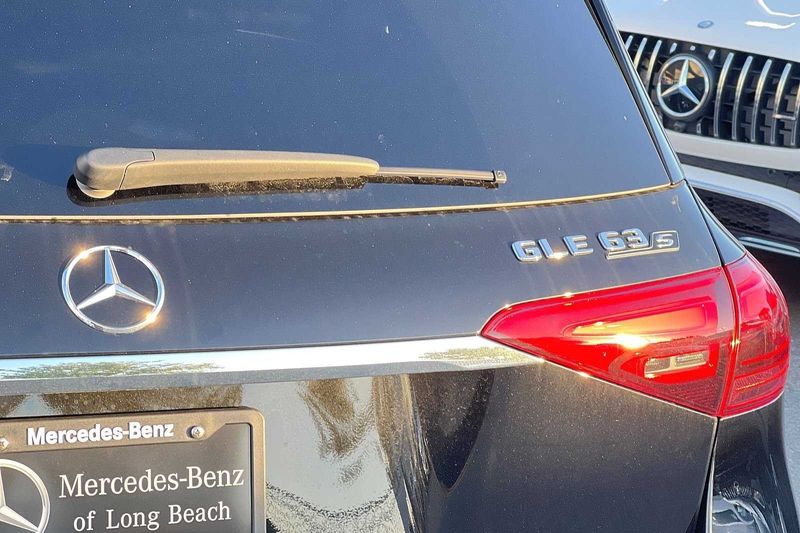 2024 Mercedes-Benz GLE-Class GLEGLE 63 S AMG in a Black exterior color and RED/BLACKinterior. SHELLY AUTOMOTIVE shellyautomotive.com 