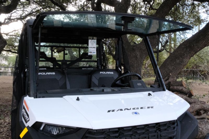 2025 Polaris RANGER CREW 1000 PREMIUM WHITE LIGHTNINGImage 3