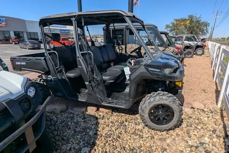 2025 CAN-AM DEFENDER MAX DPS 64 HD10 STEALTH BLACK 