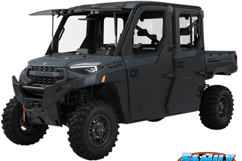 2025 POLARIS RANGER CREW XP 1000 NORTHSTAR EDITION ULTIMATE STEALTH GRAY 