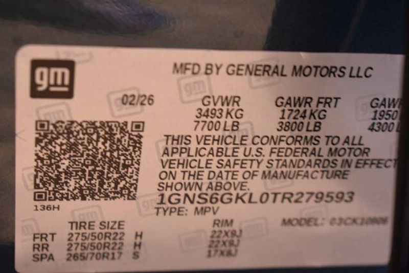 New 2026 Chevrolet Suburban High CountryImage 46