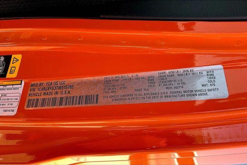 New 2026 Jeep Wrangler 4-door RubiconImage 15