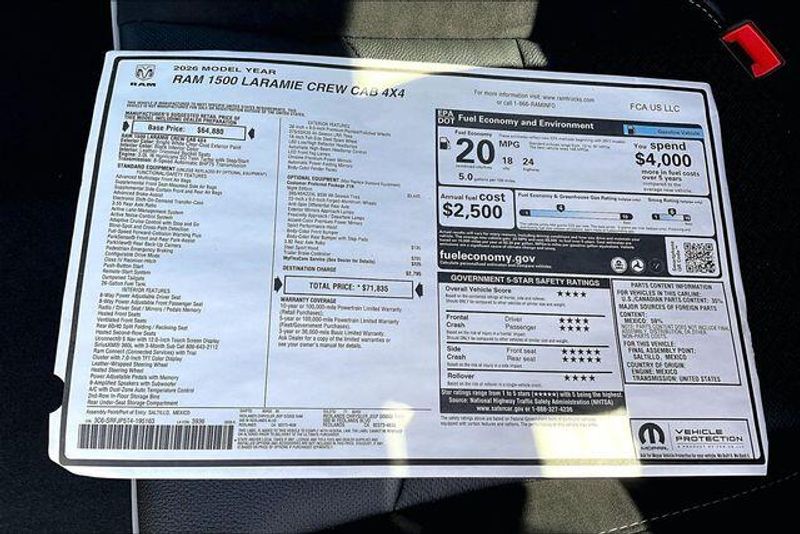 New 2026 RAM 1500 LaramieImage 34