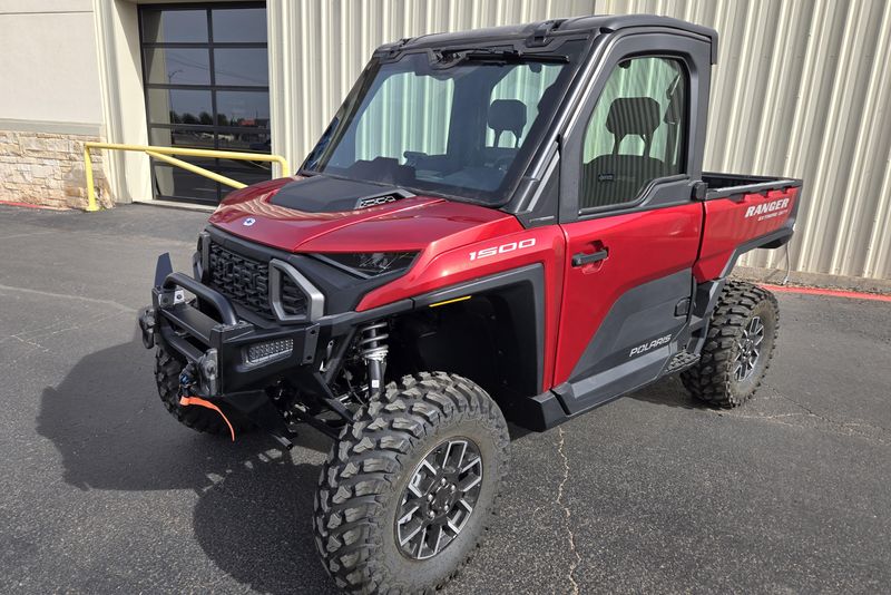 2024 POLARIS RANGER XD 1500 NORTHSTAR EDITION ULTIMATE SUNSET RED 